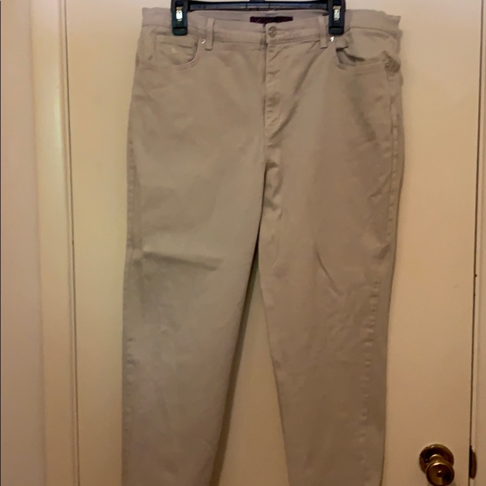 Tan Jeans